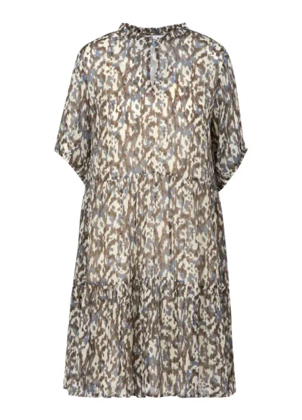 SHORT DRESS IN DREAMSCAPE PRINT