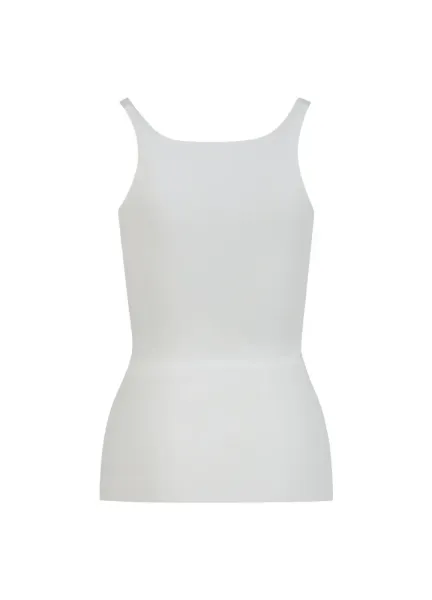 CC HEART VIDA TANK TOP WHITE 