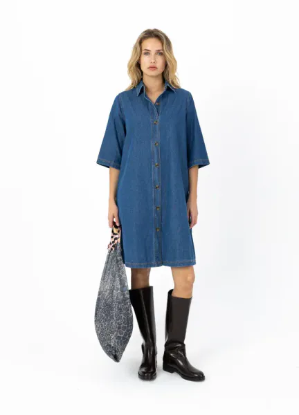 ELLIS DENIM DRESS
